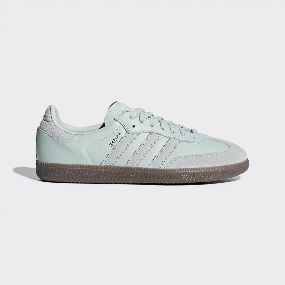 Adidas Samba OG Tenis Verdes Para Hombre (MX-33304)